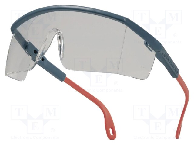 Safety spectacles; Lens: transparent; Classes: 1