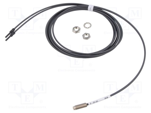 Sensor: fibre-optic; Range: 0÷520mm; IP67; -55÷80°C; Len: 2m