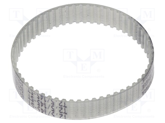 Timing belt; T2.5; W: 8mm; H: 1.3mm; Lw: 145mm; Tooth height: 0.7mm