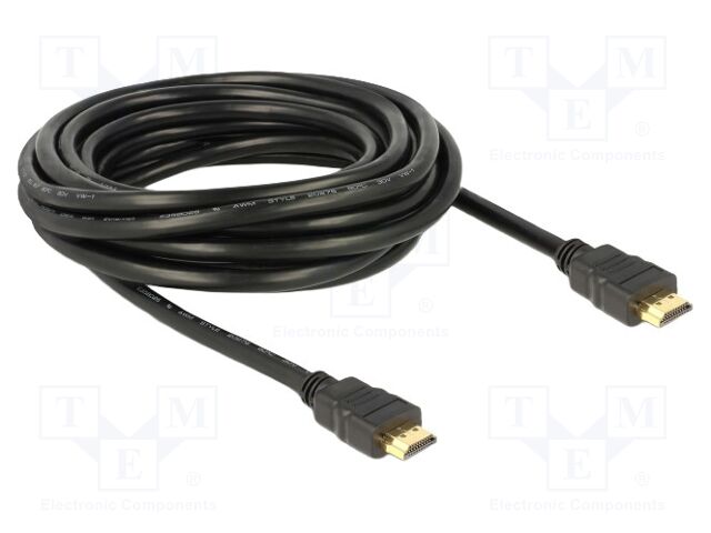 Cable; HDMI plug,both sides; HDMI 1.4,High Speed + Ethernet