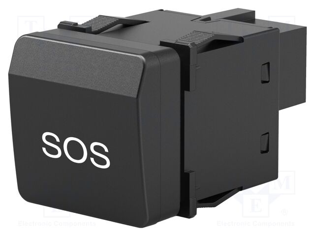 Switch: push-button; Pos: 2; SPST-NO; 0.05A/12VDC; OFF-(ON); 09