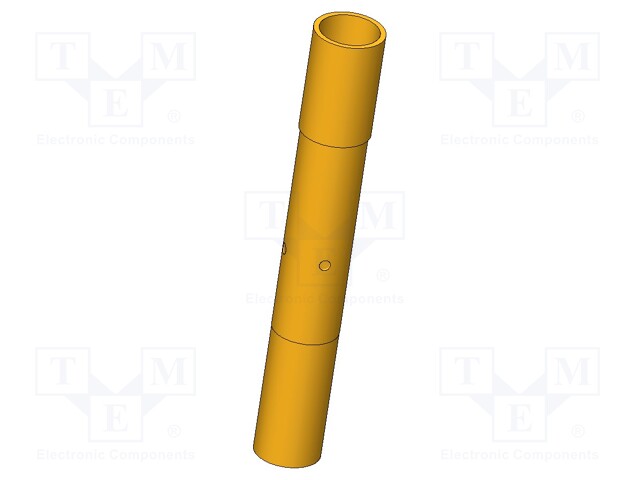 Test probe socket; Contact plating: gold-plated; soldered