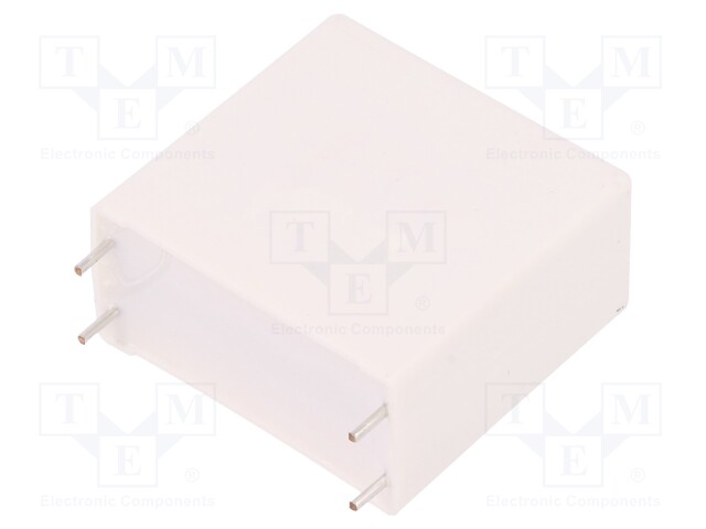 Capacitor: polypropylene; DC-Link; 1uF; ESR: 25.7mΩ; C4AQ; THT; ±5%