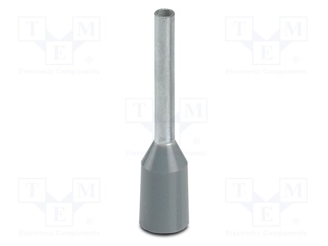 Tip: bootlace ferrule; insulated; copper; 0.75mm2; Bit len: 10mm