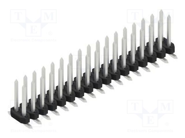 Connector: pin strips; pin header; male; PIN: 34; 2mm; SMT; 2x17