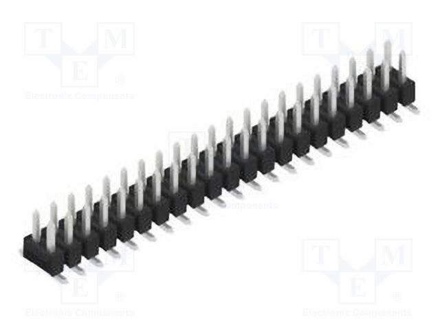 Connector: pin strips; pin header; male; PIN: 42; 2.54mm; SMT; 2x21
