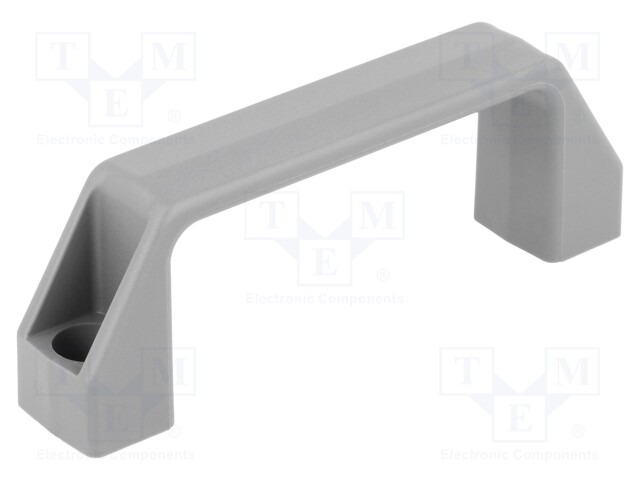 Handle; Mat: technopolymer (PA); grey; H: 50mm; L: 196mm; W: 28mm