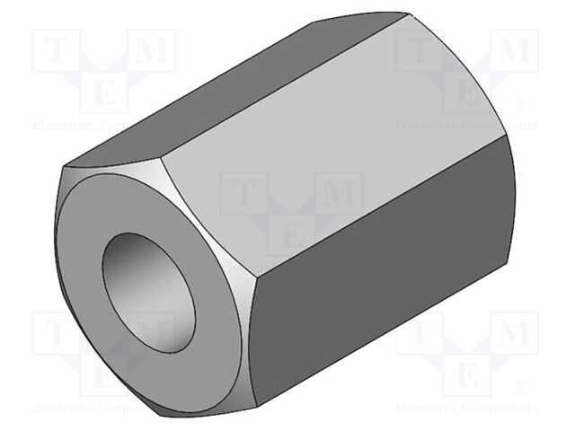 Screwed spacer sleeve