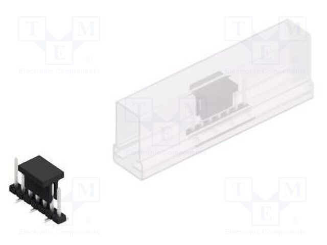 Connector: pin strips; pin header; male; PIN: 7; 2mm; SMT; 1x7; 100V