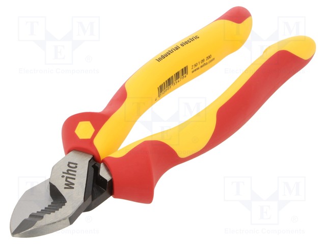 Pliers; side,cutting,insulated; steel; 200mm; 1kVAC