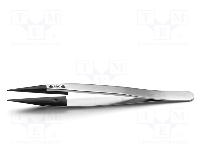 Tweezers; Blades: straight,narrow; Resistance to: abrasion; V: ESD