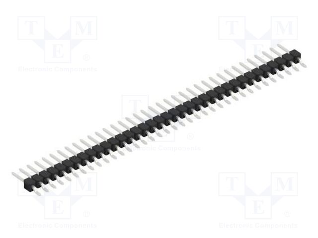 Connector: pin strips; pin header; male; PIN: 36; 2.54mm; SMT; 1x36