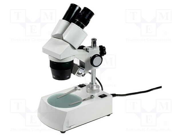 Stereoscopic microscopes; Mag: x20÷x40; 2.8kg; H: 370mm; Plug: EU