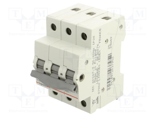 Switch-disconnector; Poles: 3; for DIN rail mounting; 63A; 400VAC