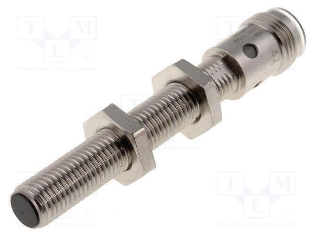 Sensor: inductive; OUT: PNP / NO; 0÷1mm; 12÷24VDC; M8; IP67; PIN: 4