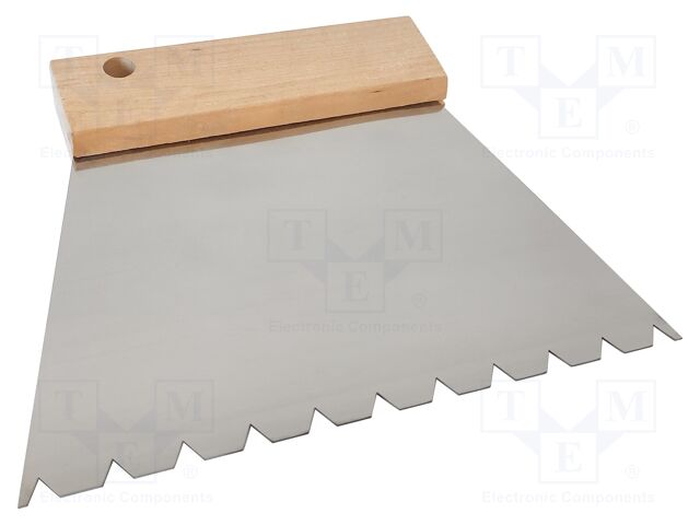 Scarper; trapezoidal; 150mm; for stoneware