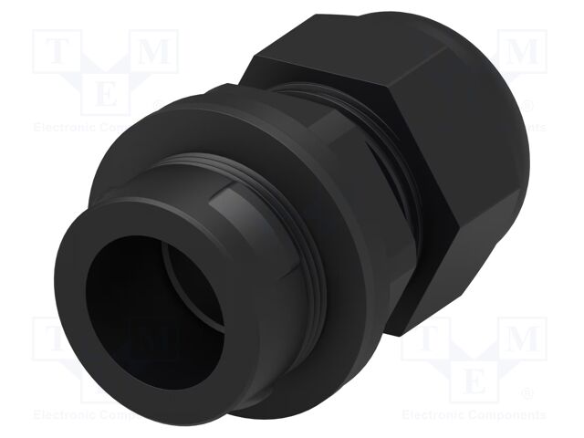 Cable gland; M32; IP68; Mat: polyamide; black; Entrelec