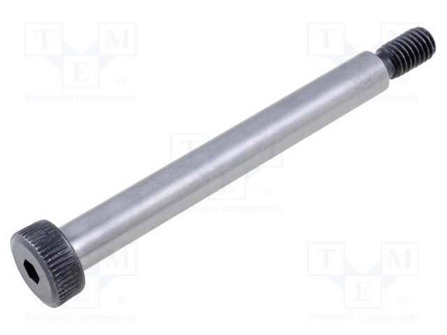 Shoulder screw; Mat: steel; Thread len: 9.5mm; Thread: M5; ISO: 7379