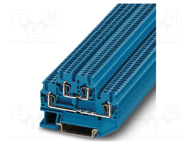 Splice terminal: rail; ST; PA; terminals: 4; W: 4.2mm; H: 67.5mm