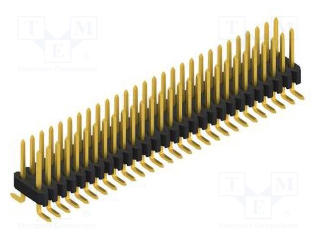 Connector: pin strips; pin header; male; PIN: 56; 1.27mm; SMT; 2x28