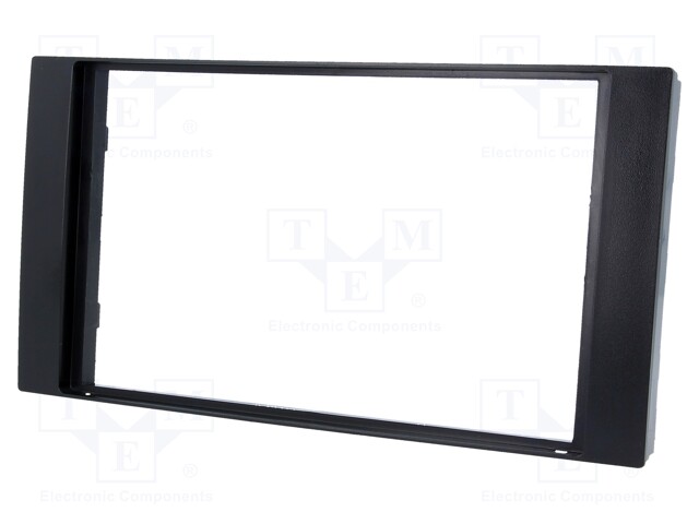 Radio mounting frame; Ford; 2 DIN; black