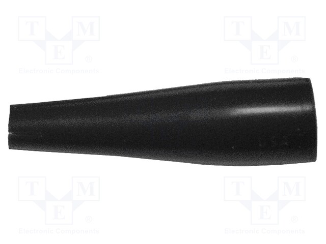 Insulator; 3kV; black; Mat: PVC; Application: BU-34; 30mm