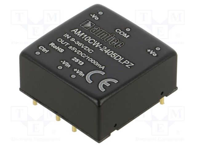 Converter: DC/DC; Protection: short circuit protection SCP