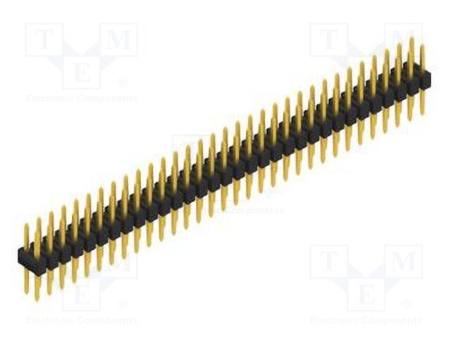 Connector: pin strips; pin header; male; PIN: 64; 2.54mm; THT; 2x32