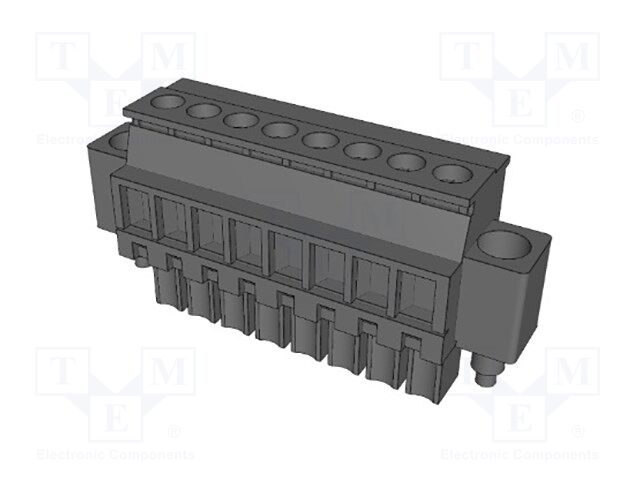 Pluggable terminal block