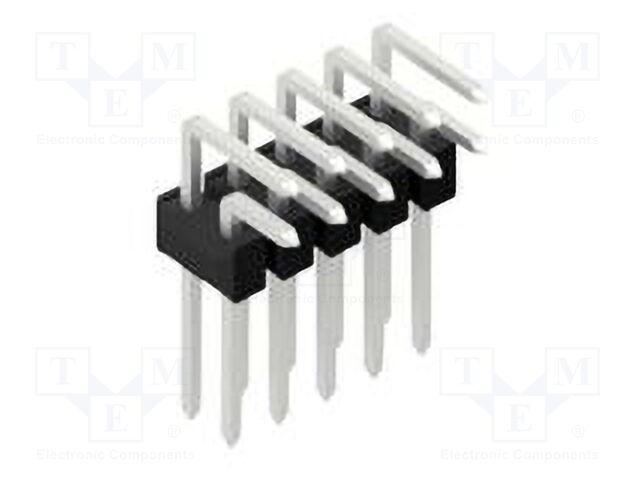 Connector: pin strips; pin header; male; PIN: 10; 2.54mm; THT; 2x5