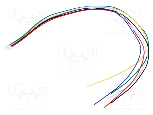 PIN: 6; RC accessories: cable; 300mm; JST SH; 28AWG