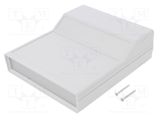 Enclosure: desktop; CAB PULPIT; X: 154mm; Y: 173mm; Z: 54mm; ABS
