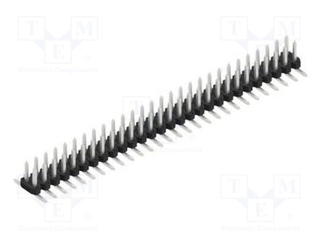 Connector: pin strips; pin header; male; PIN: 56; 2mm; SMT; 2x28