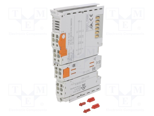 DC/DC converter; 24VDC; DIN; IP20; 12x100x69.8mm; Series: 750/753