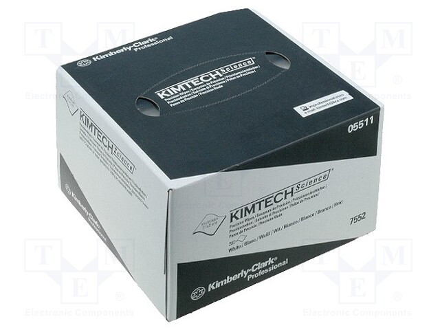 Wipe: cellulose; white; 280pcs; 210x110mm; cleaning