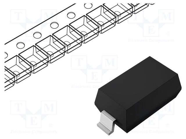 Diode: TVS; 350W; 16V; unidirectional; SOD323; reel,tape; Ch: 1; 75pF