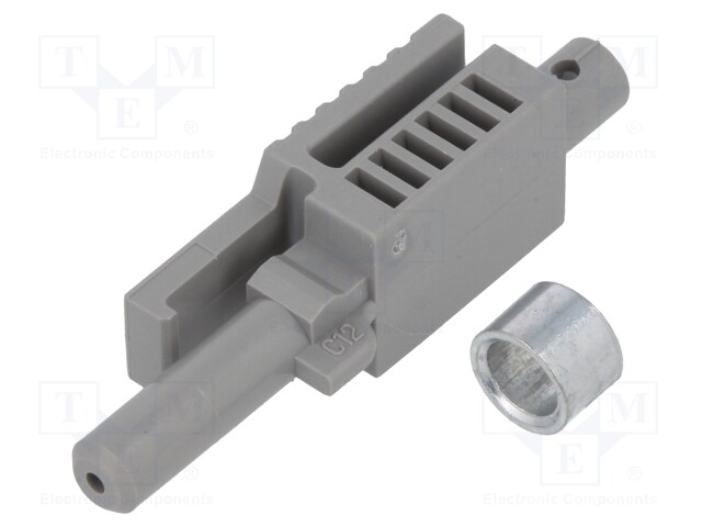 Toslink component: latching connector