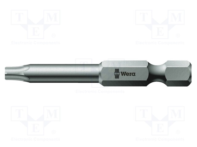 Screwdriver bit; Torx®; TX02; Overall len: 50mm