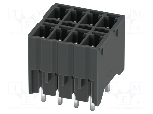 PCB headers, nominal cross section: 1.5 mm?, color: black, n