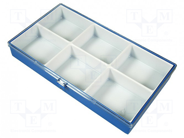 Container: compartment box; 295x175x42mm
