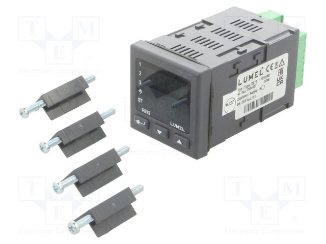 Module: regulator; temperature; on panel; 85÷253VAC; Display: LED