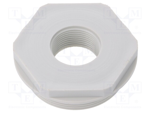 Reduction of threads for glands; Int.thread: M25; polyamide