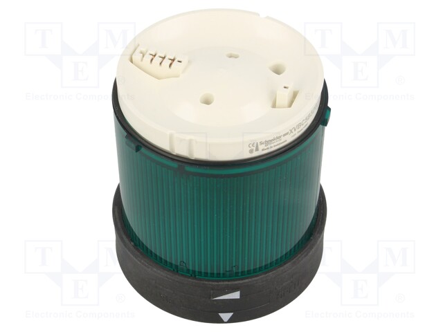 Signaller: lighting; blinking light; Colour: green; Usup: 24VDC