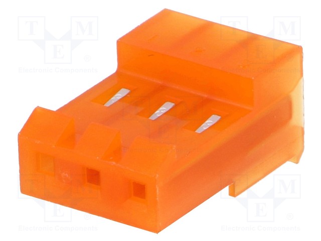 Plug; wire-board; female; MTA-156; 3.96mm; PIN: 3; IDC; for cable