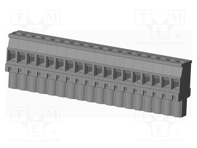 Connector: pluggable terminal block; plug; female; angled 90°