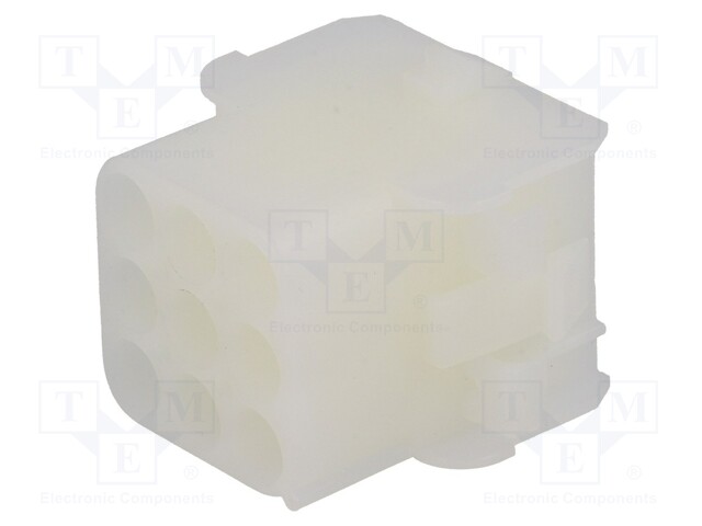 Socket; wire-board; male/female; Universal MATE-N-LOK; 6.35mm