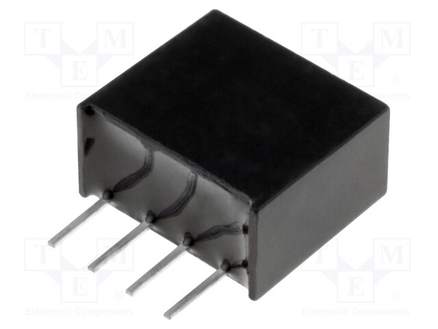 Converter: DC/DC; 1W; Uin: 10.8÷13.2V; 9VDC; Iout: 110mA; SIP4; 1.3g