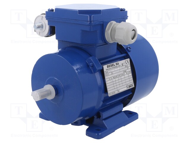 Motor: AC; 1-phase; 0.18kW; 230VAC; 2830rpm; 3.4kg; IP54; -15÷40°C