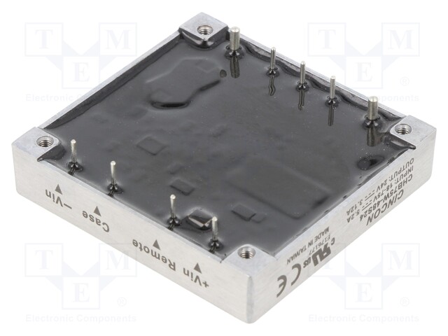 Converter: DC/DC; 75W; Uin: 18÷75V; 24VDC; Iout: 3.12A; 94g; 300kHz