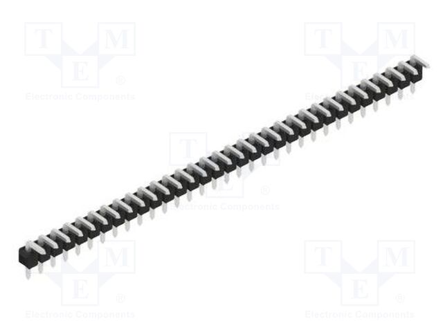 Connector: pin strips; pin header; male; PIN: 32; 2.54mm; THT; 1x32